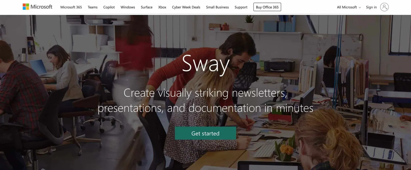 microsoft sway