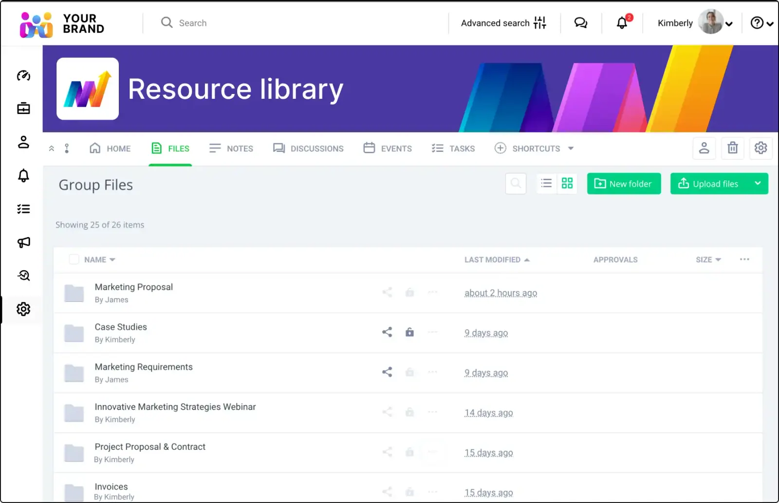 clinked file sharing