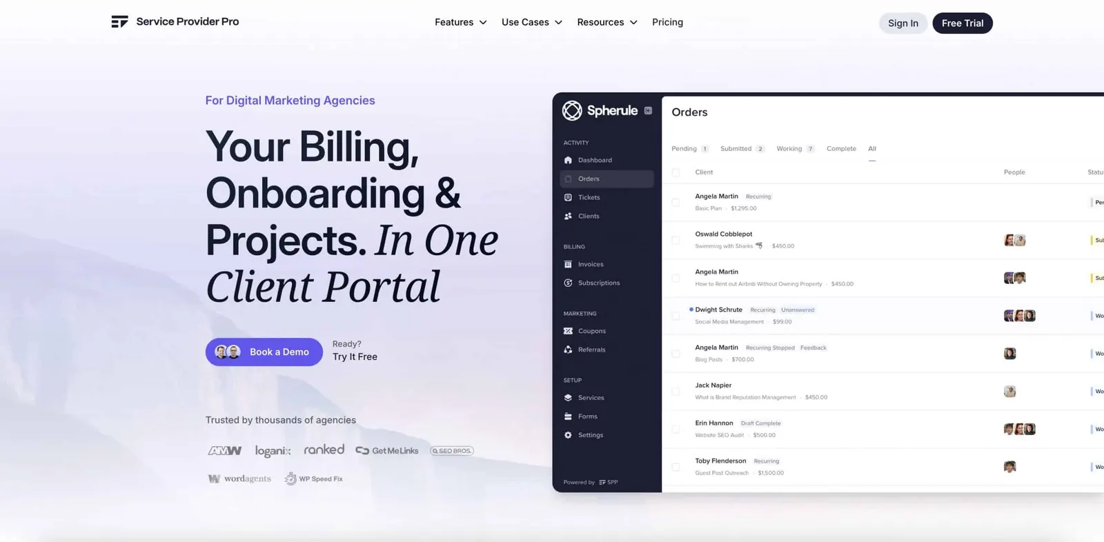 SPP (Service Provider Pro)