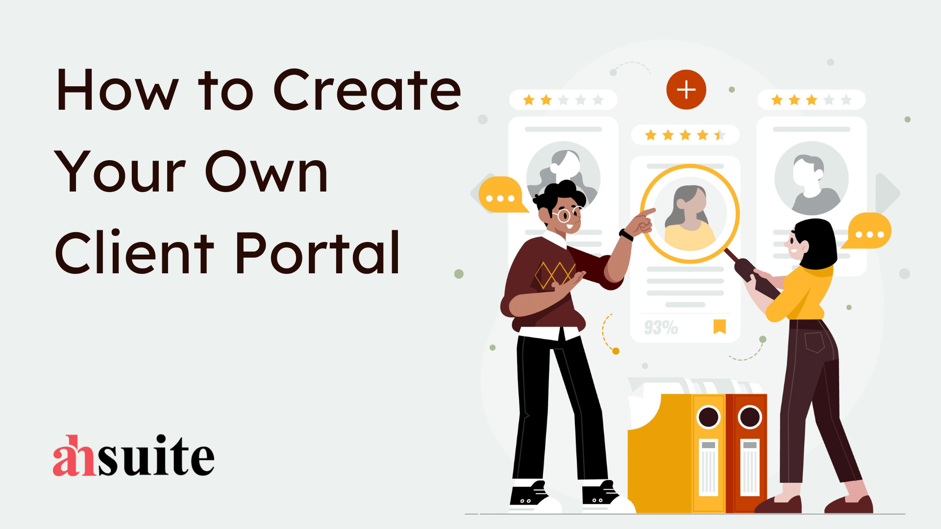 how to create your own client portal