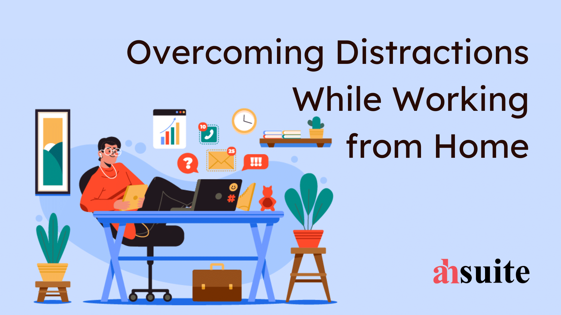 overcoming work distractions while working from home