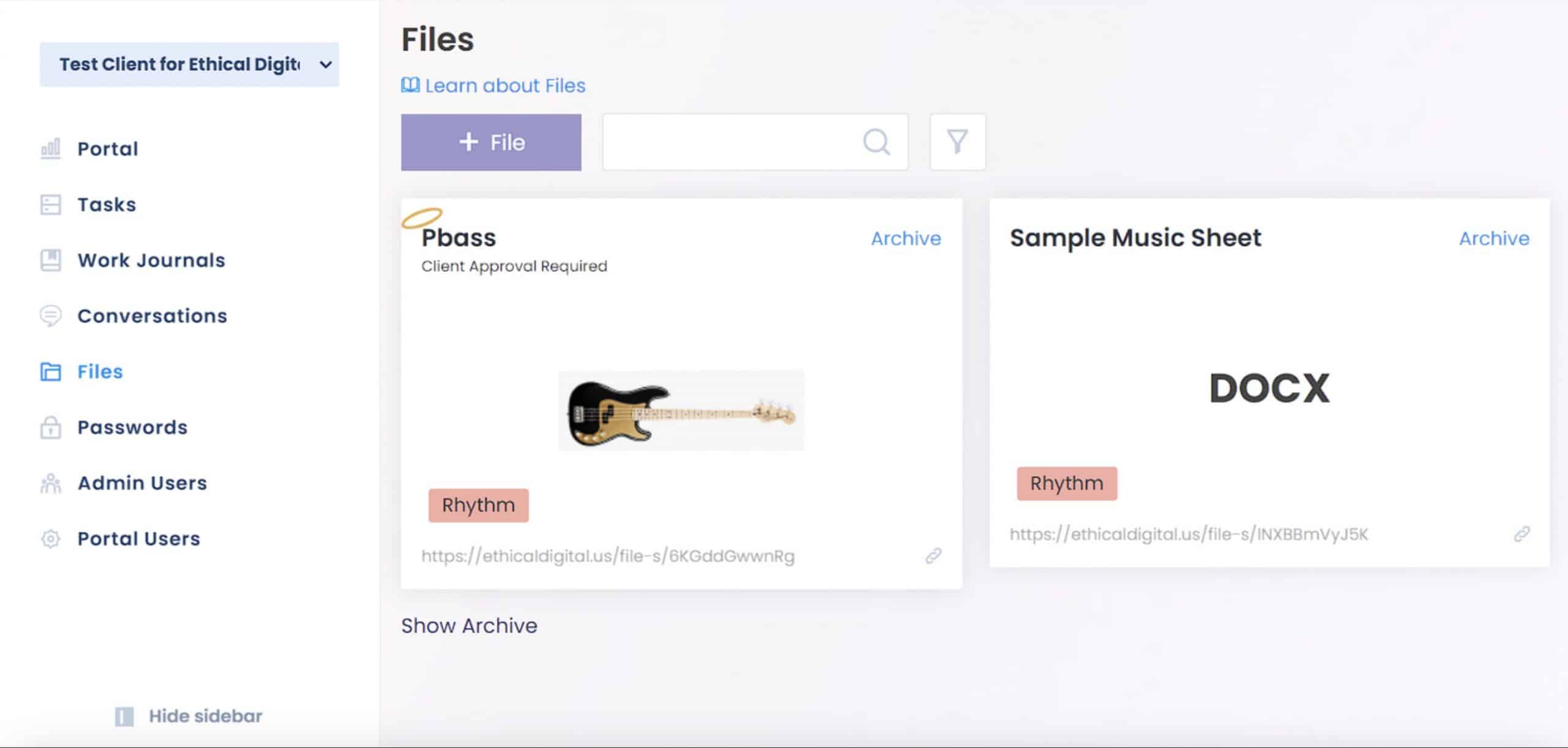 ahsuite file management