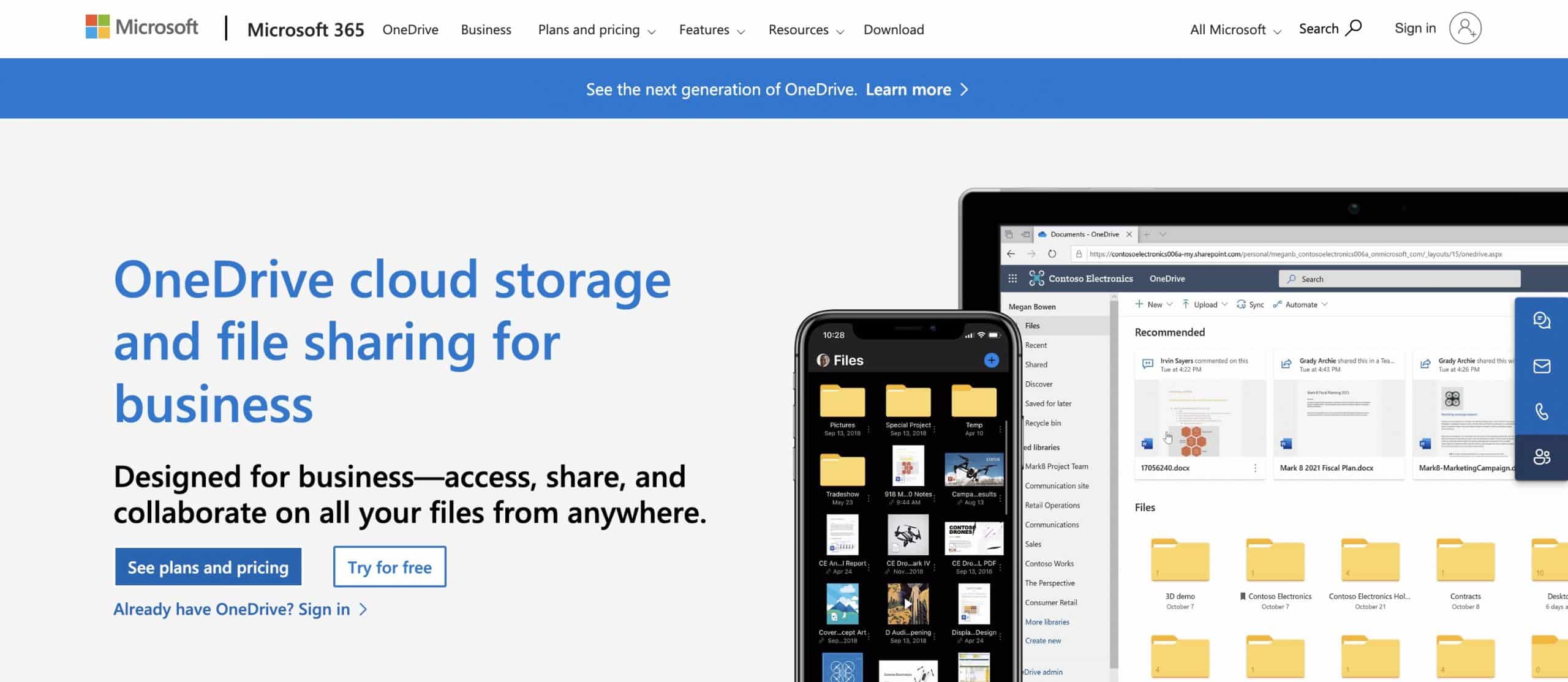 microsoft onedrive