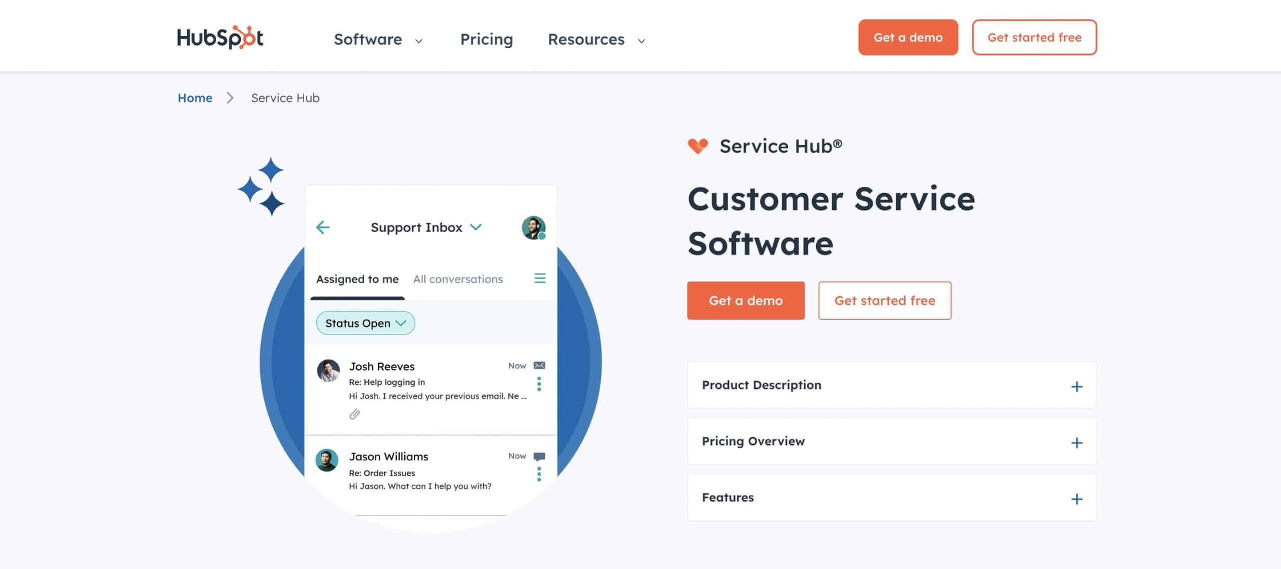 hubspot service hub