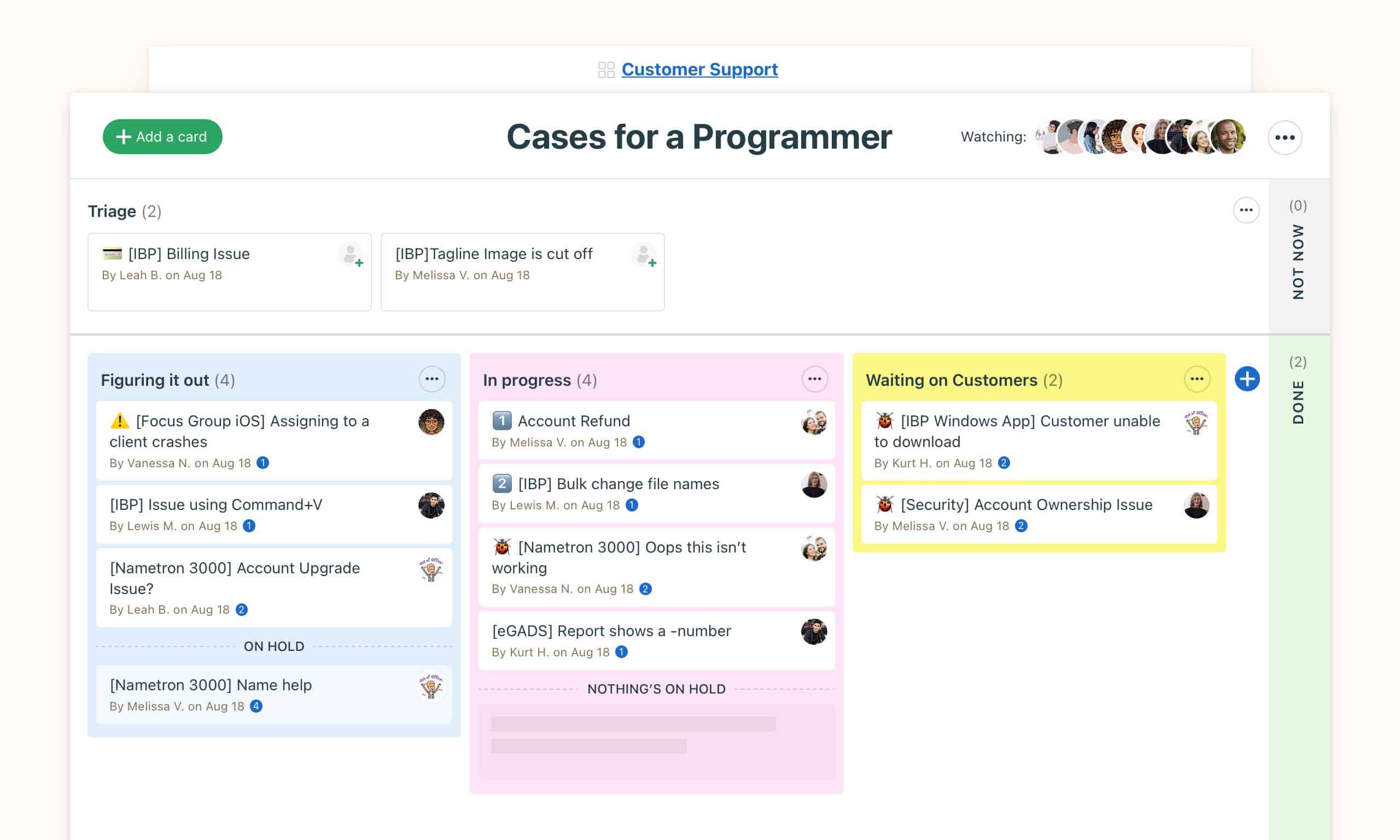 basecamp kanban