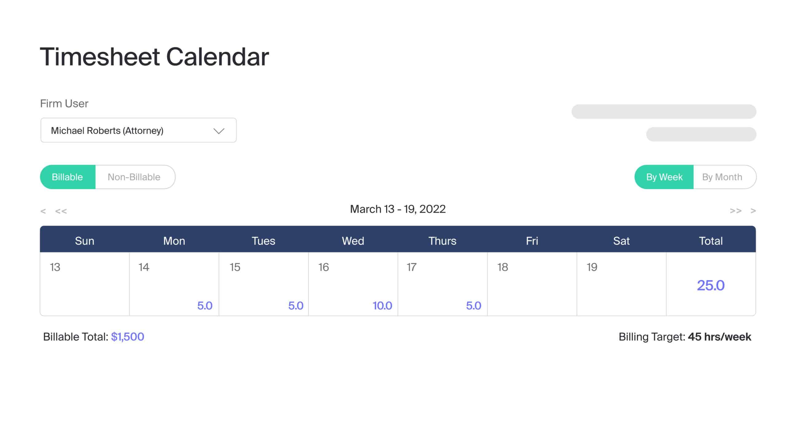 mycase time tracking and billing
