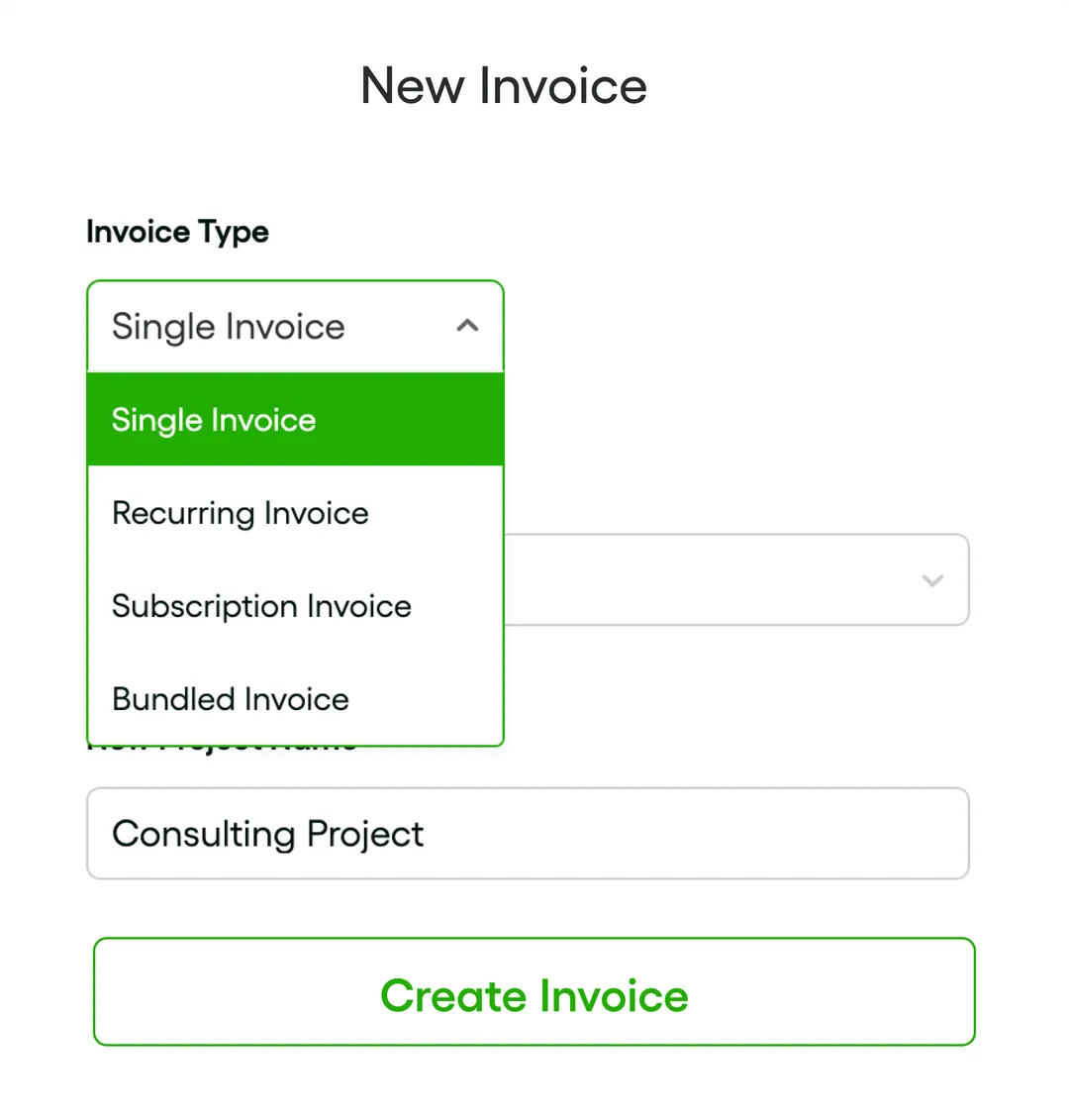 hello bonsai invocing