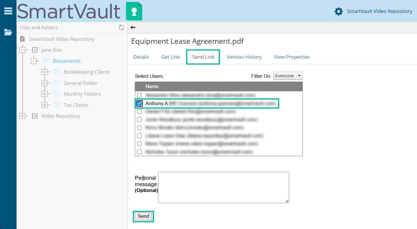 smartvault file sharing
