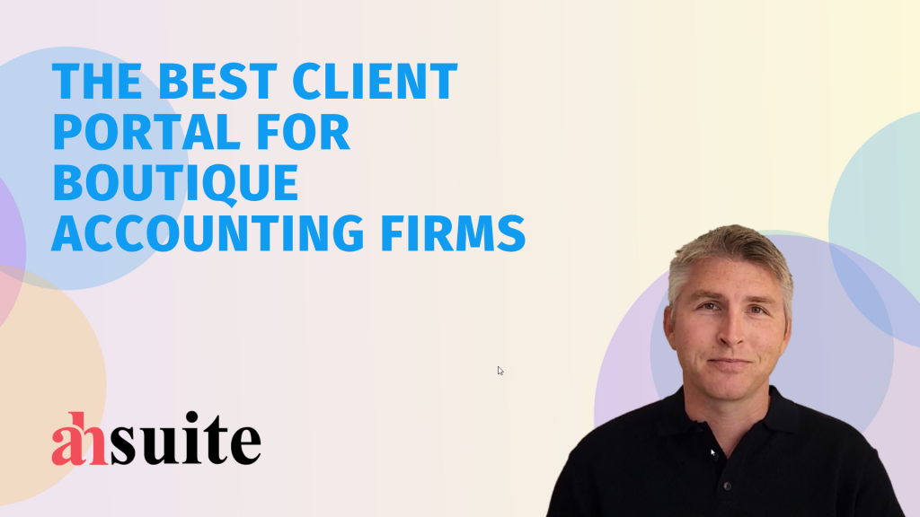 client portal for boutique accounting firms