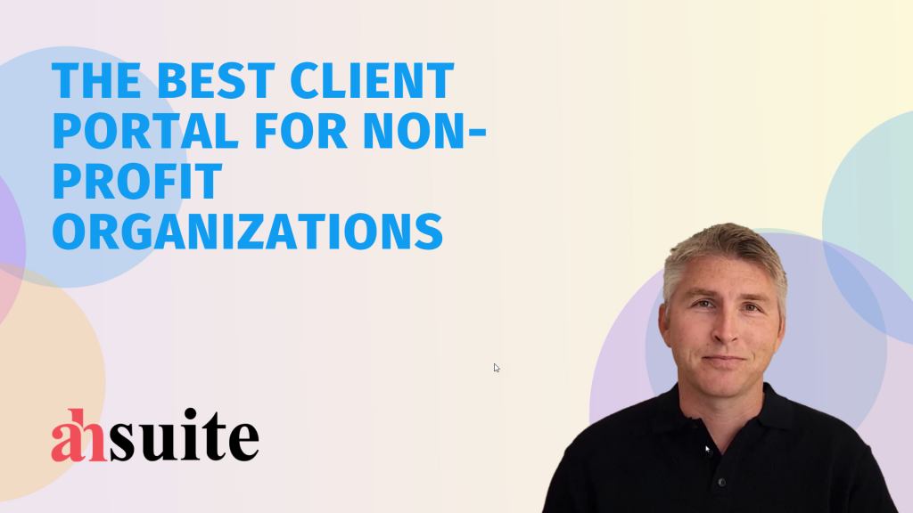client portal for non profit organizations