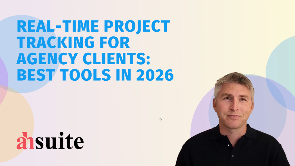 real time project tracking for agency clients