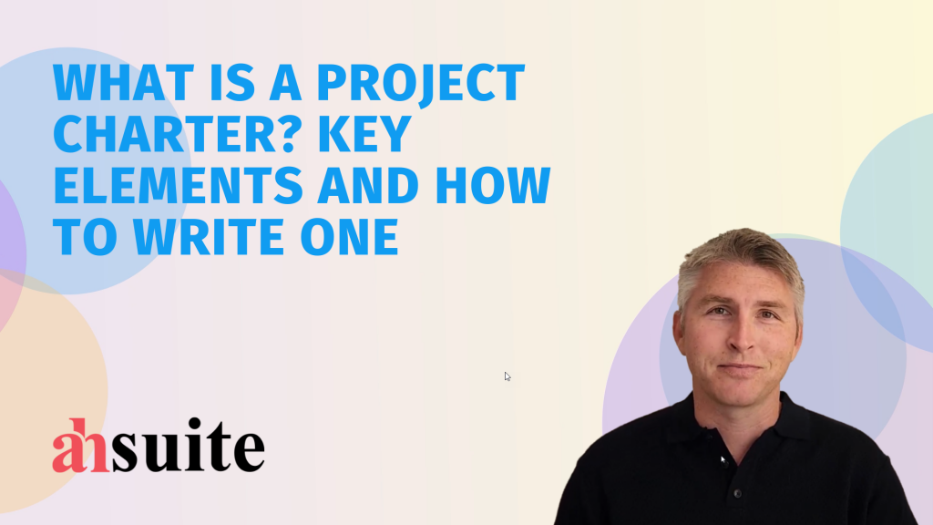 what is project charter in project management